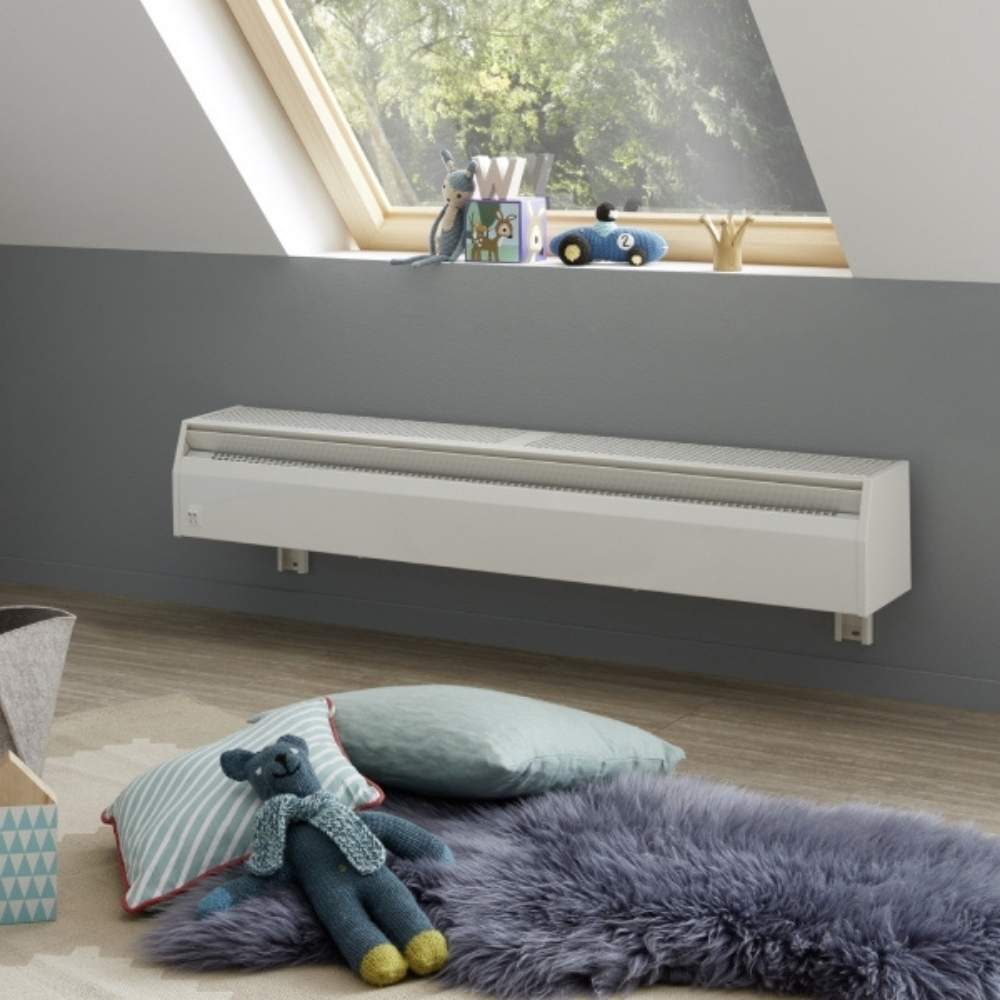 Bild von einer elektrischen Fußleistenheizung von wibo, Modell: Therm Classic